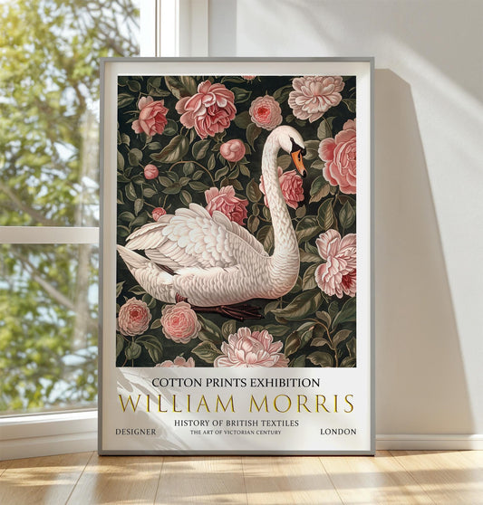 William Morris Print - Vintage Floral Art on Premium Matte Paper | Victorian Wall Decor