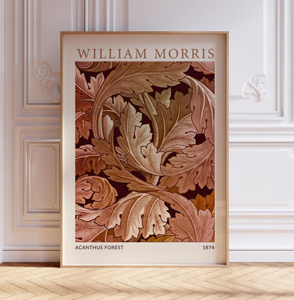 William Morris Art Print – Vintage Floral Poster | Botanical Wall Art Decor
