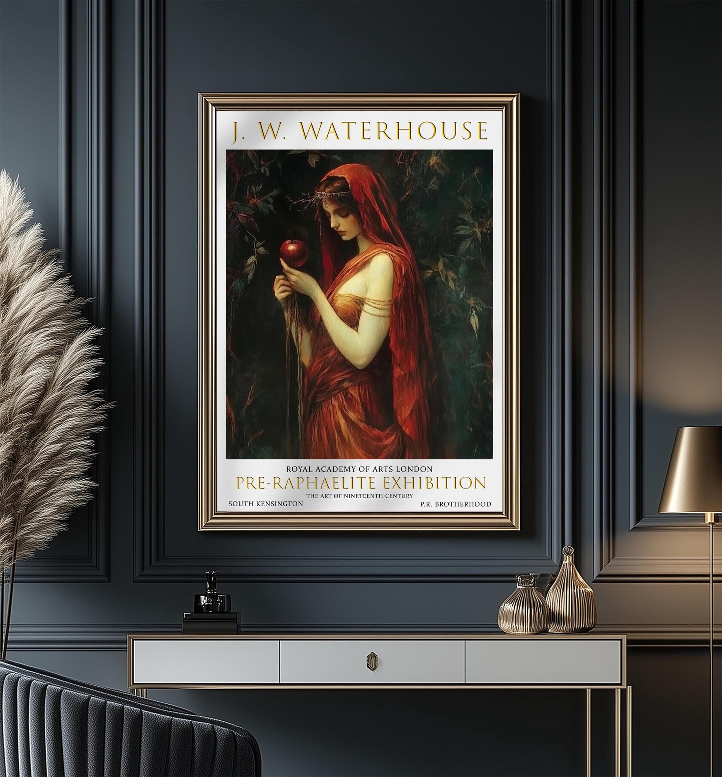 John William Waterhouse Persephone Art Print: Pre-Raphaelite Decor