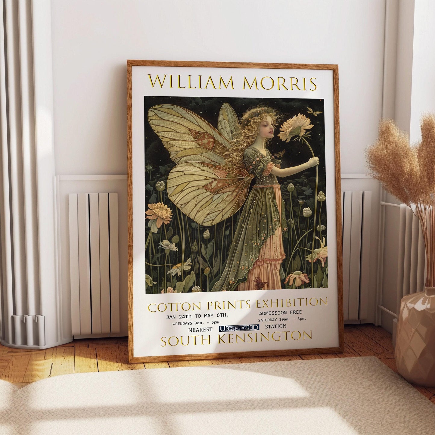 William Morris Poster – Vintage Floral Art Print on Premium Matte Paper