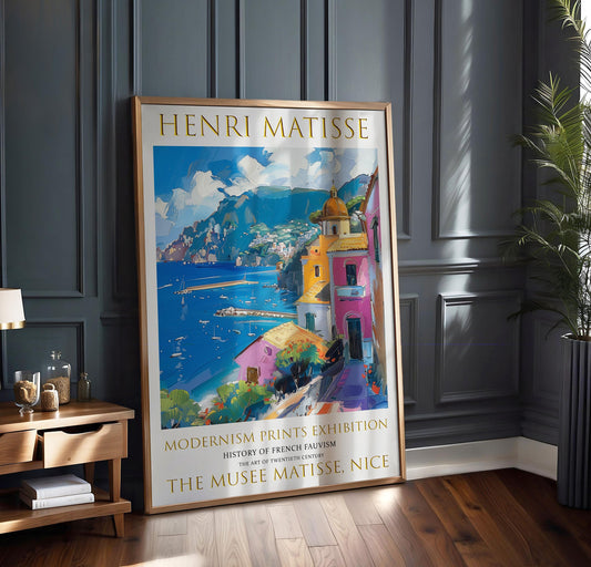 Henri Matisse French Riviera Print: Fauvism Coastal Art