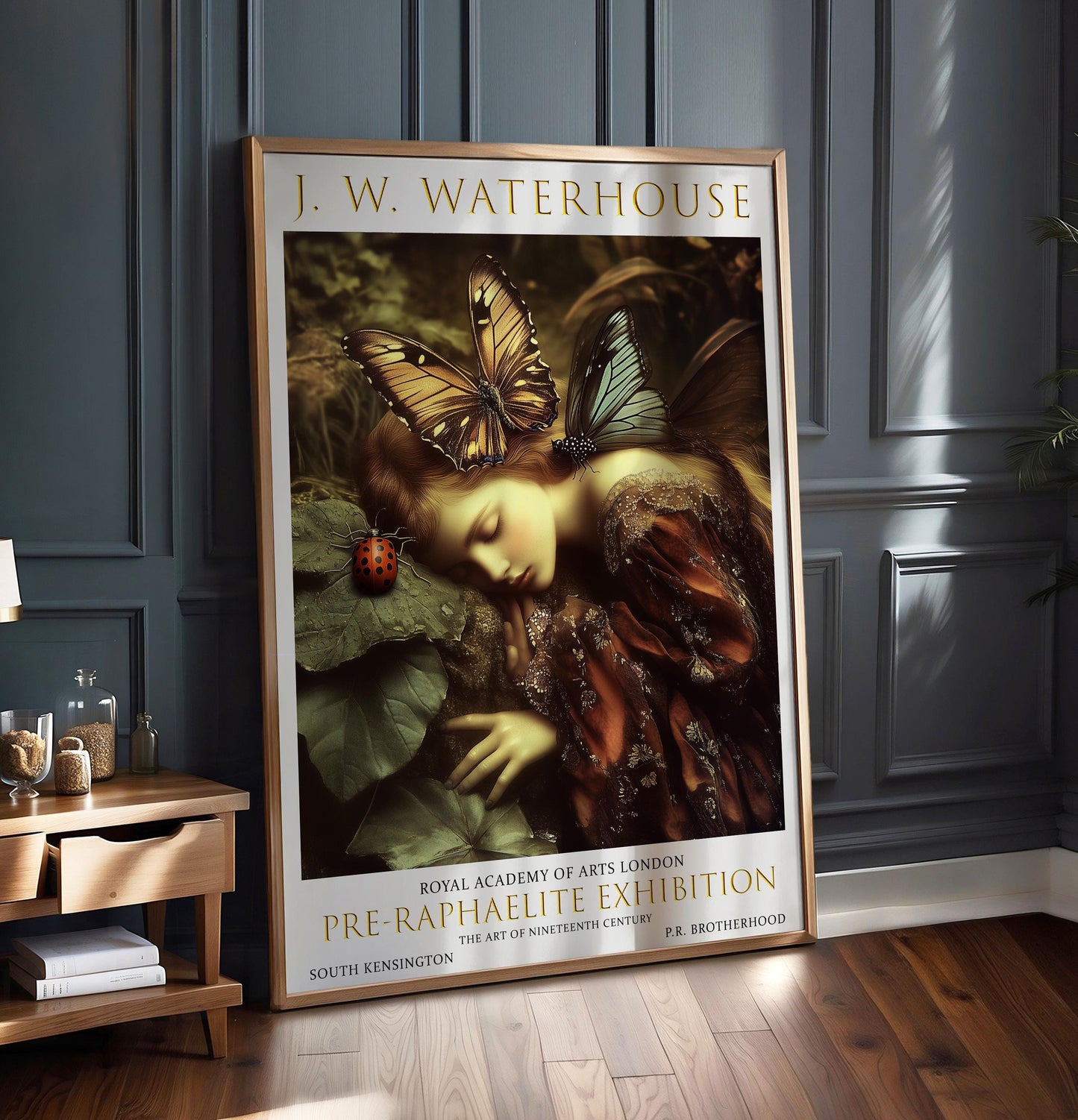 John William Waterhouse Art Print: Pre-Raphaelite Fairy Tale Decor