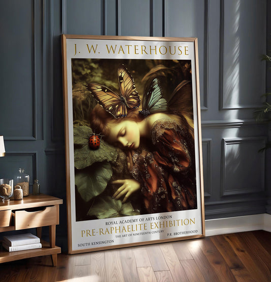 John William Waterhouse Art Print: Pre-Raphaelite Fairy Tale Decor
