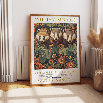 William Morris Print – Vintage Wildlife Art | Botanical Wall Art, Heritage Decor