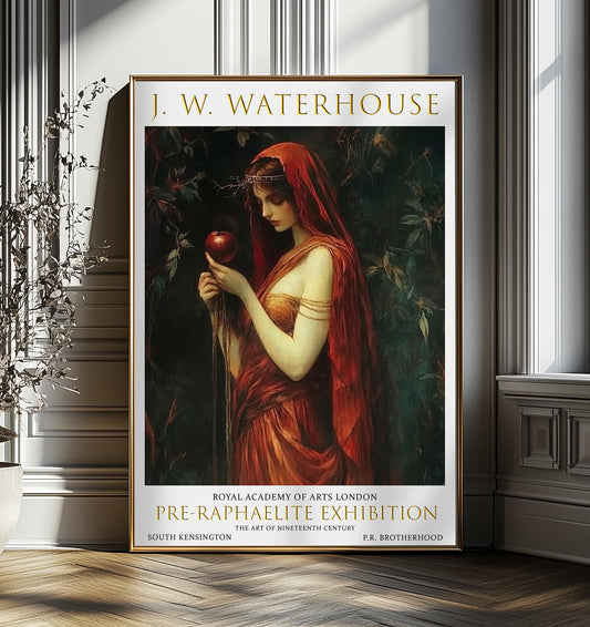 John William Waterhouse Persephone Art Print: Pre-Raphaelite Decor