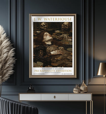 John William Waterhouse Art Print: Pre-Raphaelite Gothic Wall Decor