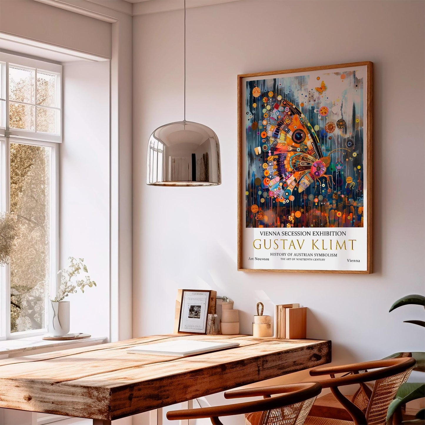 Gustav Klimt Art Print – Art Nouveau Poster | Klimt Butterfly Print on Premium Paper