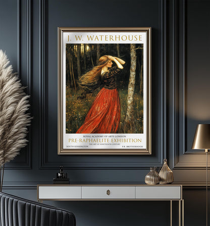 John William Waterhouse Print: Pre-Raphaelite Witch Sorceress Art