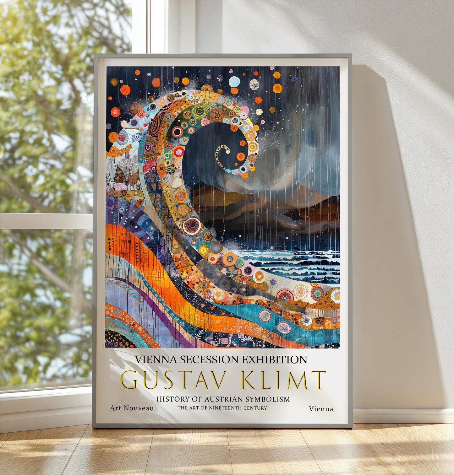 Gustav Klimt Print – Art Nouveau Poster | Vintage Gold Leaf Artwork on Premium Paper