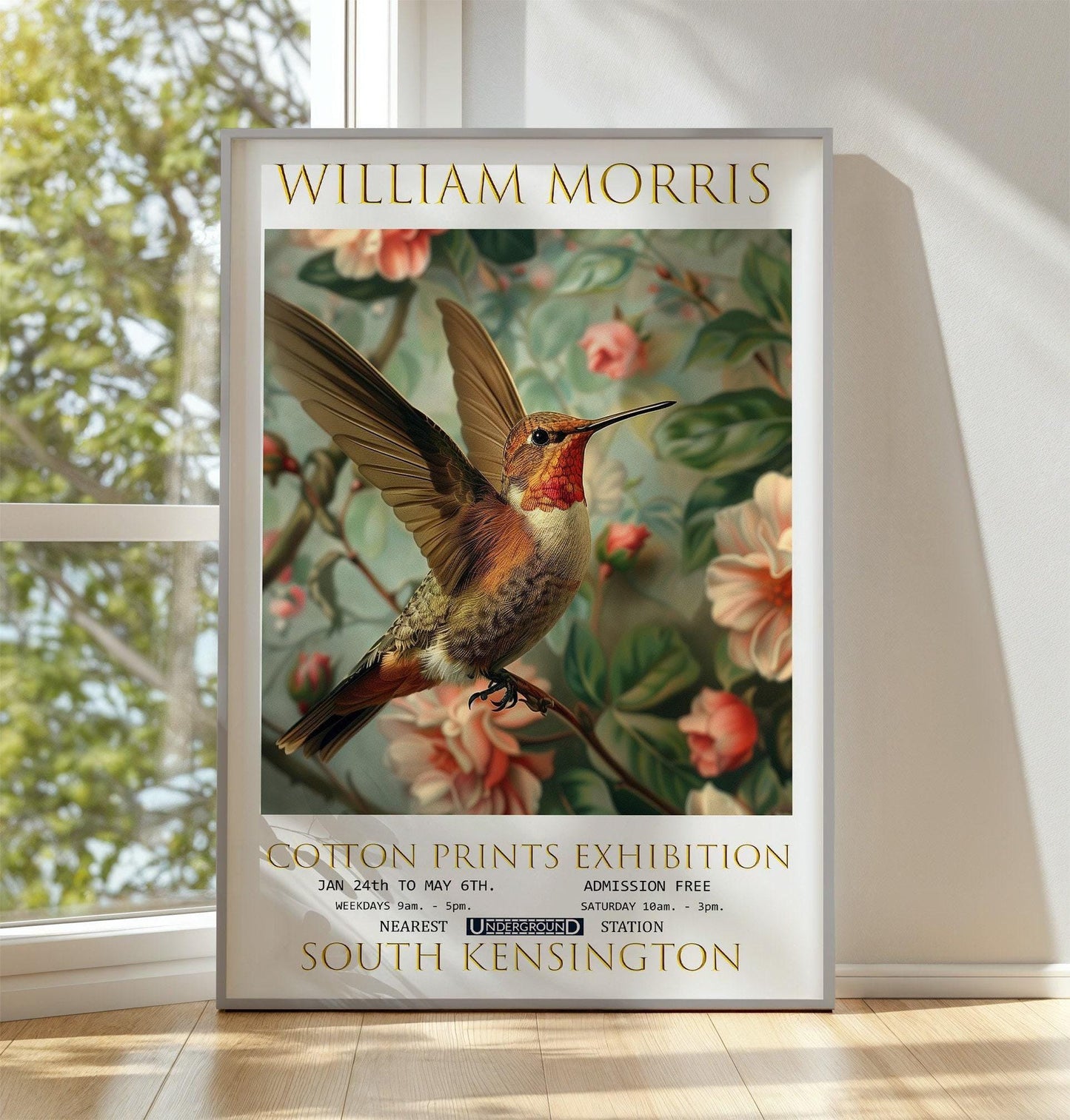 William Morris Print – Vintage Floral Art | Botanical Wall Art Poster