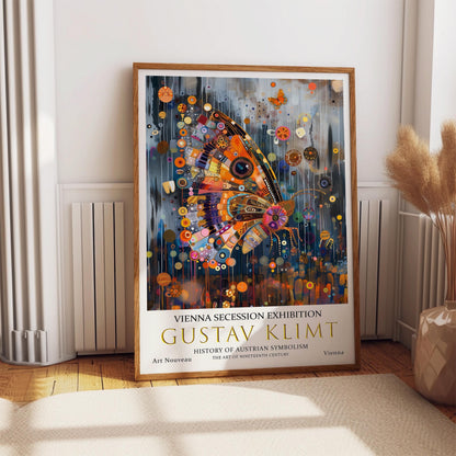 Gustav Klimt Art Print – Art Nouveau Poster | Klimt Butterfly Print on Premium Paper