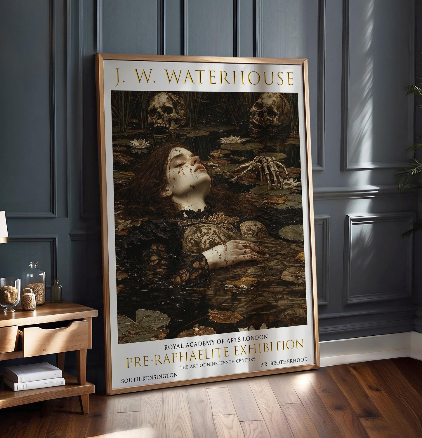 John William Waterhouse Art Print: Pre-Raphaelite Gothic Wall Decor