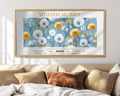 William Morris Dandelion Print: Vintage Botanical Wall Art