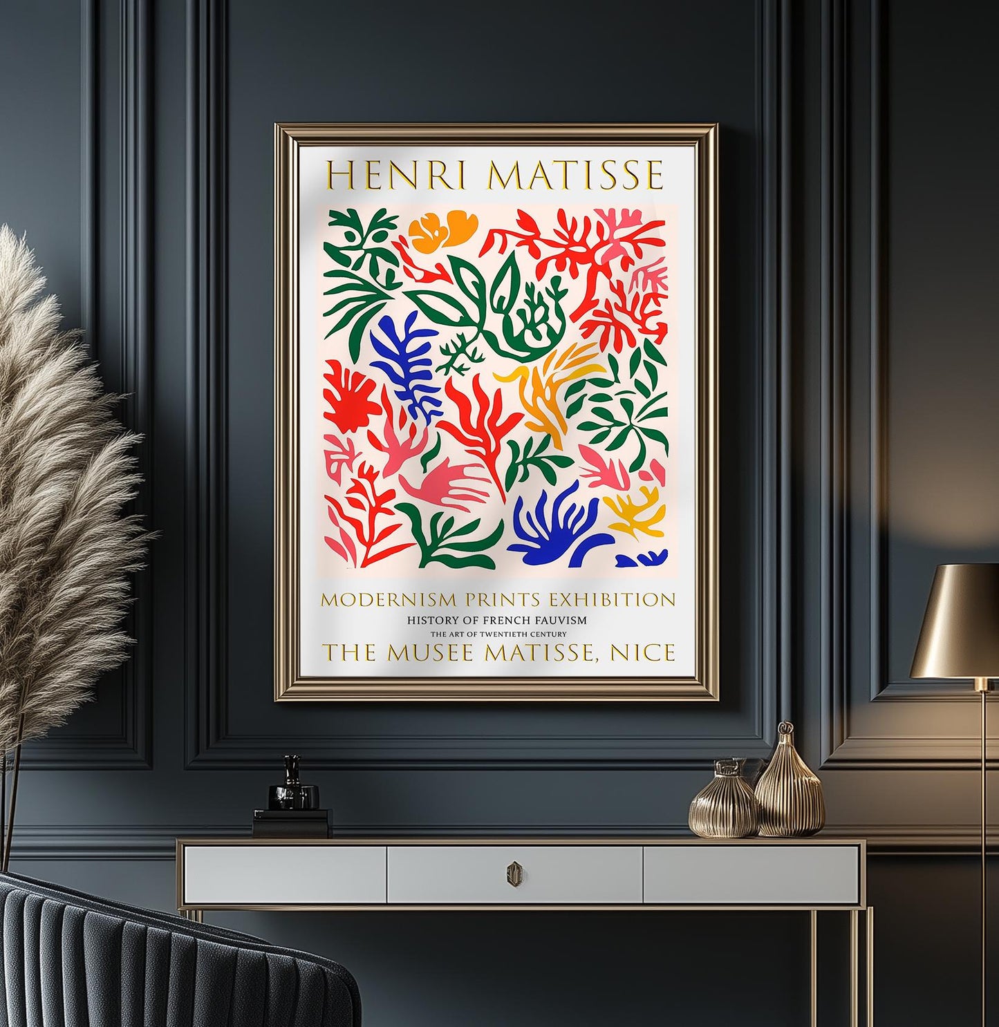 Henri Matisse Flowers Print: Fauvism Modern Art Poster