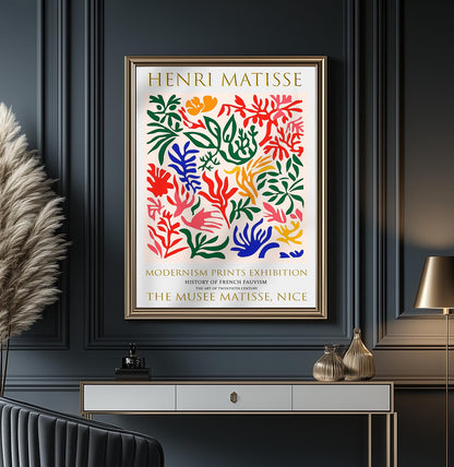Henri Matisse Flowers Print: Fauvism Modern Art Poster