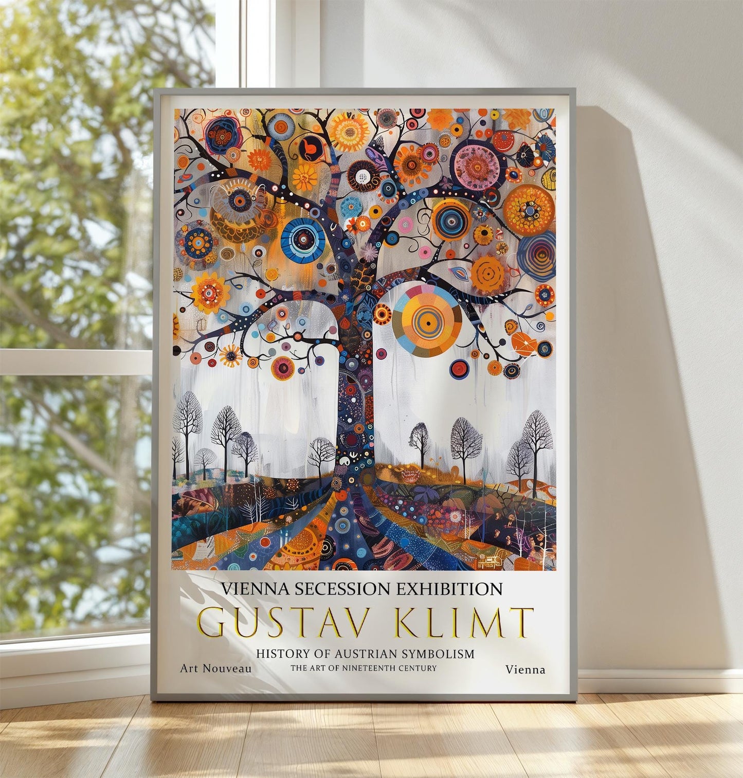 Gustav Klimt Art Print - Tree of Life Vintage Art Nouveau Poster | Premium Paper