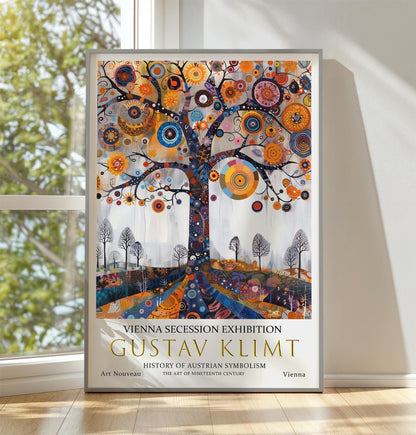 Gustav Klimt Art Print - Tree of Life Vintage Art Nouveau Poster | Premium Paper