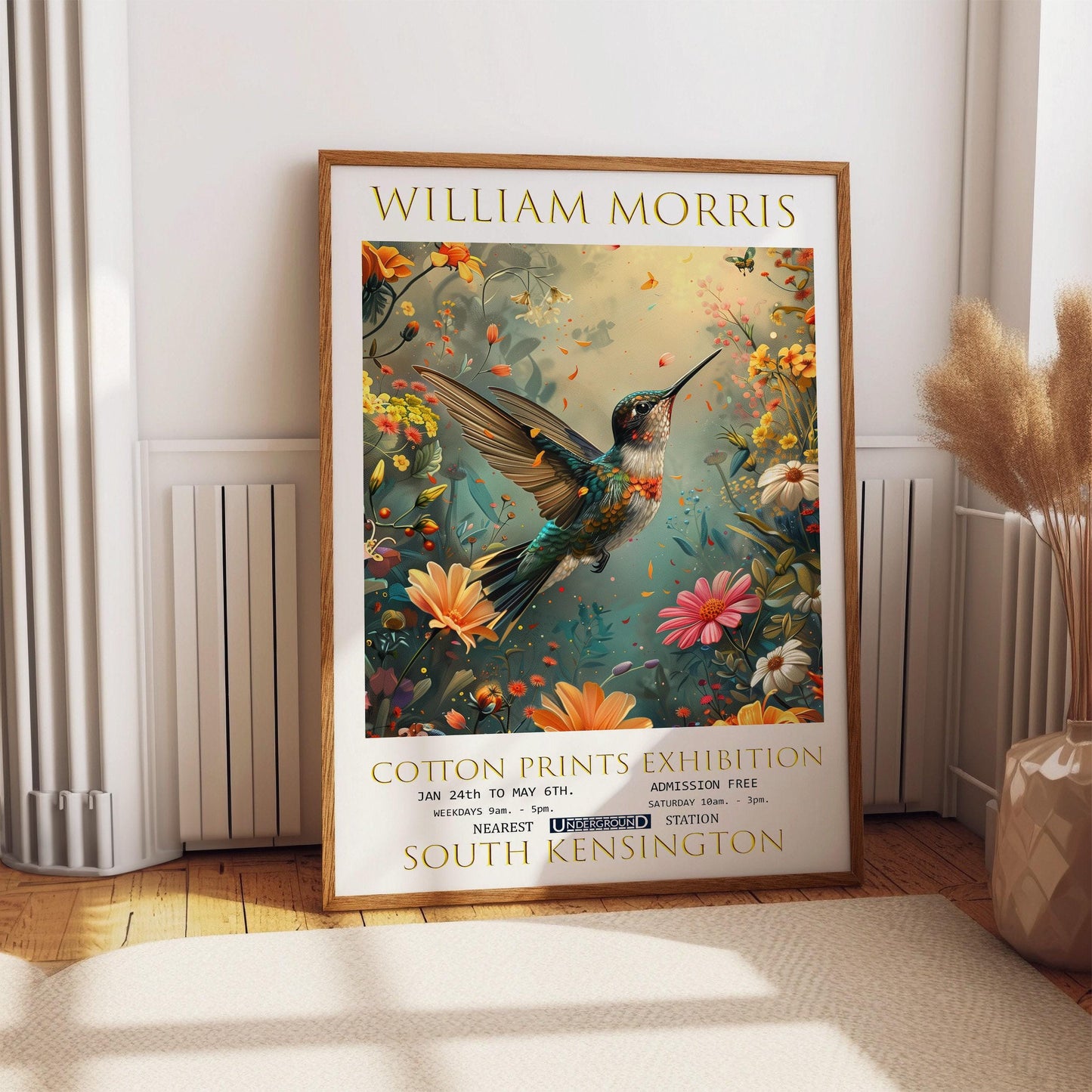 William Morris Print – Vintage Floral Art | Botanical Wall Art Poster