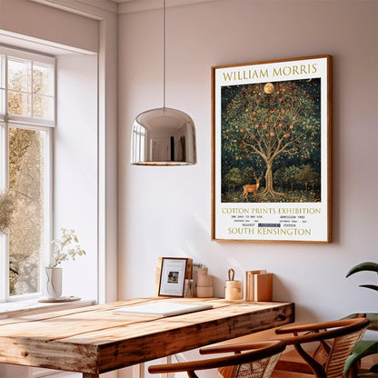 William Morris 'Tree of Life' Vintage Exhibition Poster Print