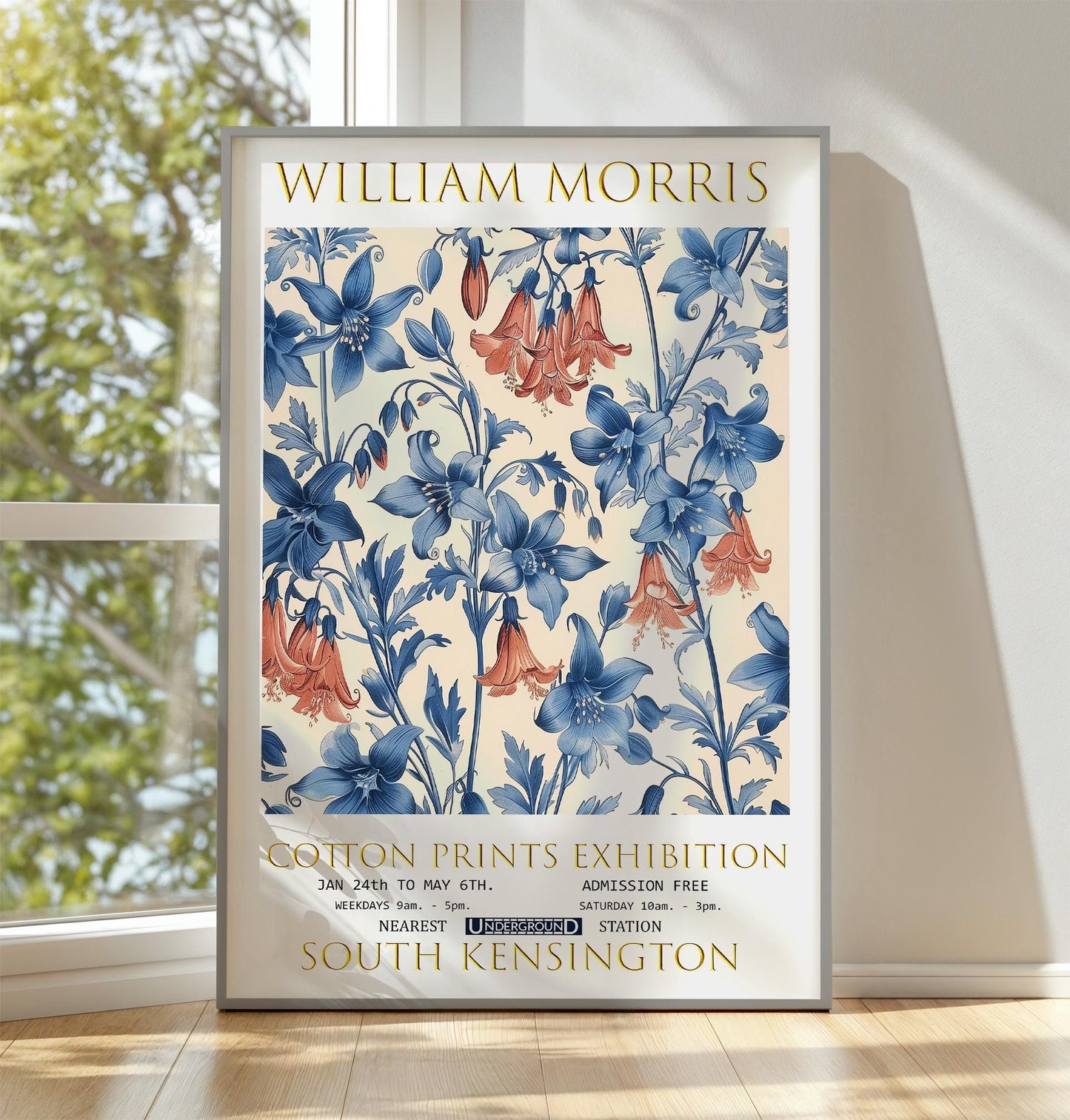 William Morris Print – Vintage Floral Art | Botanical Wall Art, Elegant Home Decor