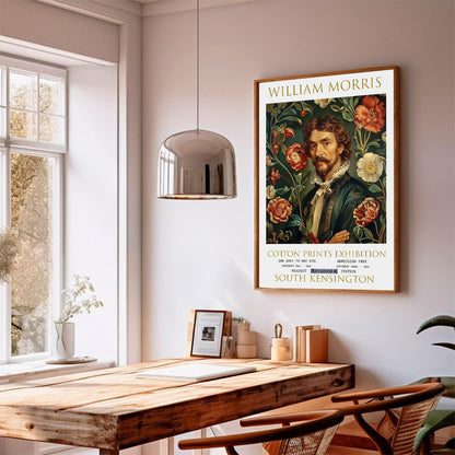 William Morris Poster – Vintage Textile Poster | Floral Wall Art Print