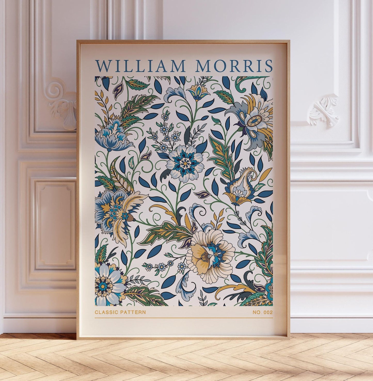 William Morris Art Print – Vintage Wall Art | Botanical Floral Exhibition Poster