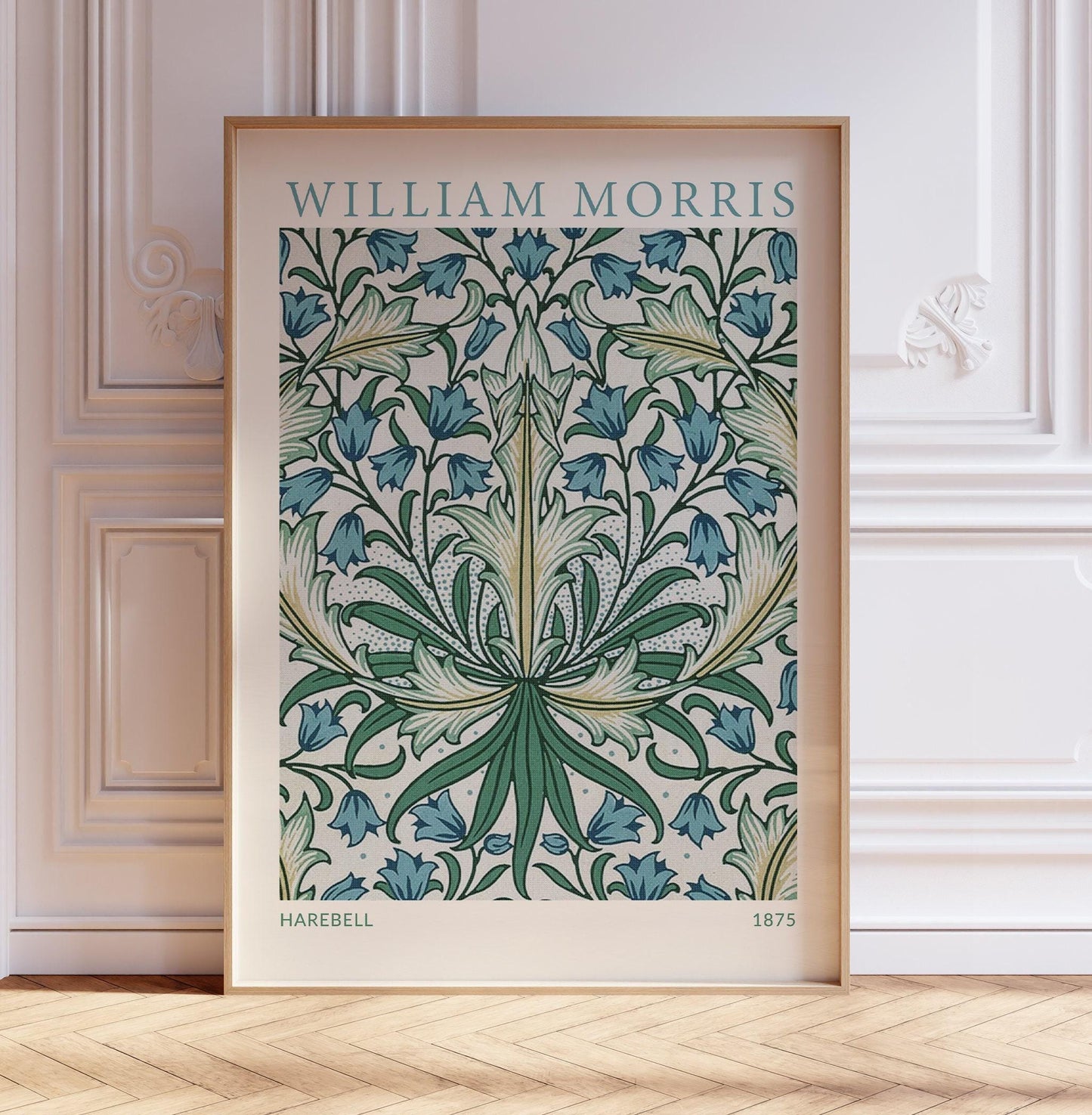 William Morris Floral Print – Vintage Botanical Art | Unframed Wall Decor