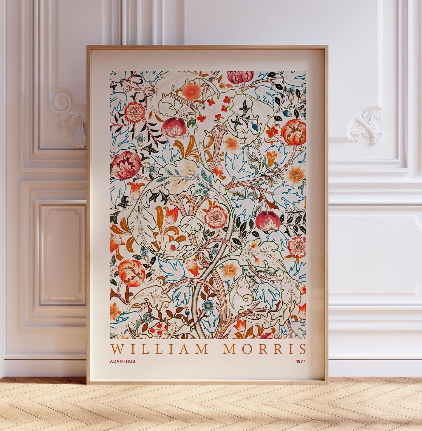 William Morris Print - Vintage Botanical Wall Art | Heritage Floral Decor