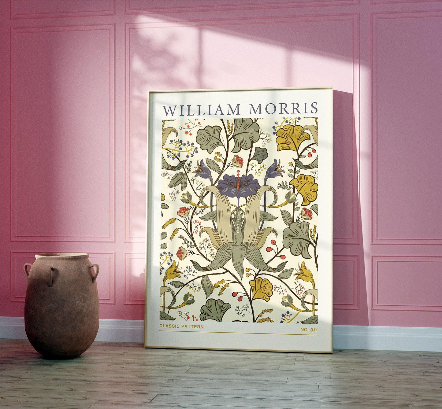 William Morris Poster - Vintage Wall Art | Botanical Exhibition Print on Luxury Matte Paper