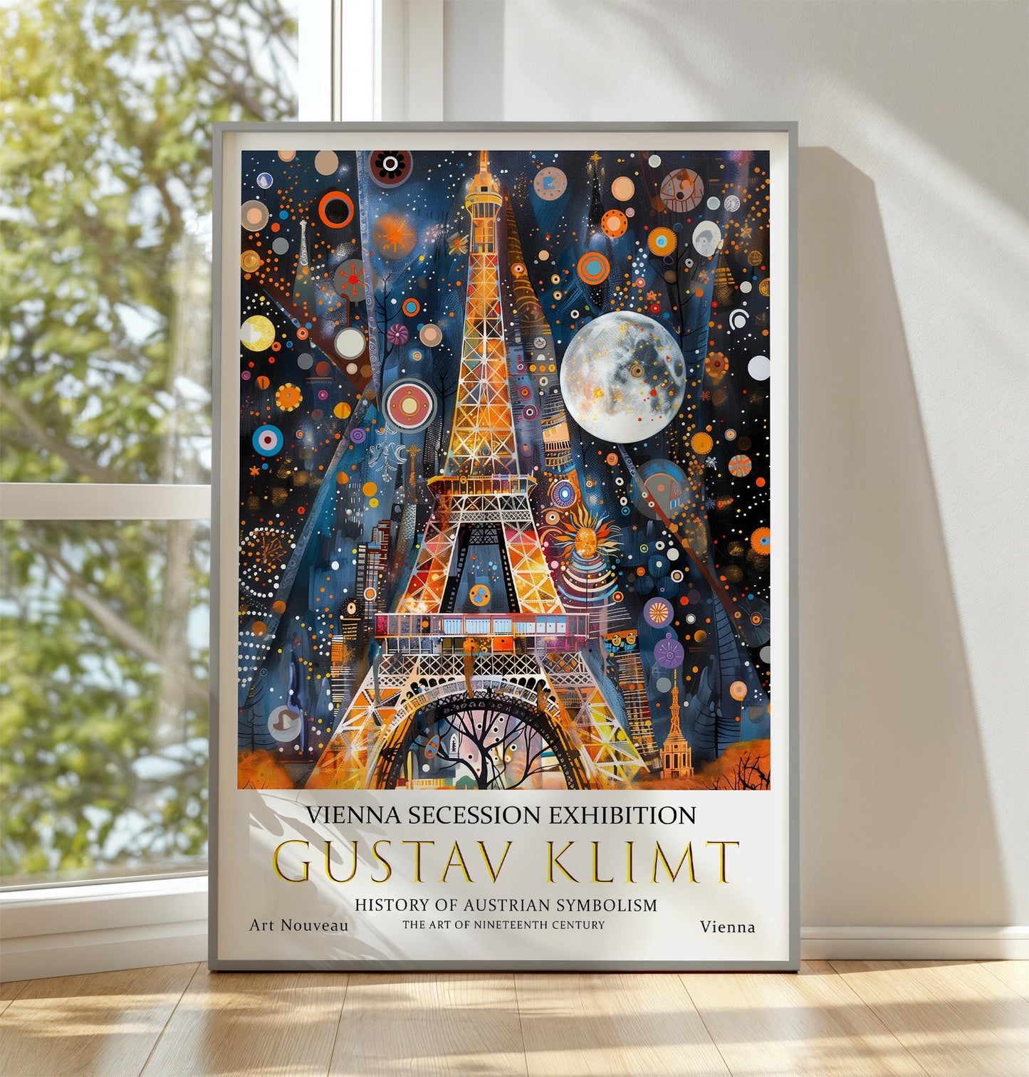 Gustav Klimt Art Print - Opulent Art Nouveau Poster | Gold Leaf Artwork, Vintage Wall Decor