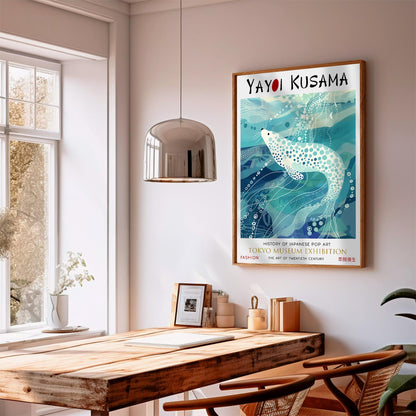 Yayoi Kusama Seal Japanese WALL ART PRINT Picture Poster