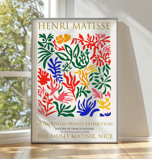 Henri Matisse Flowers Print: Fauvism Modern Art Poster