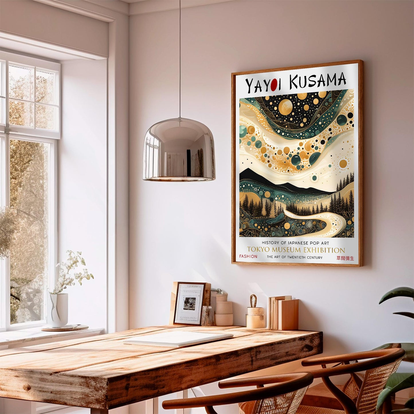 Yayoi Kusama Japanese Forest WALL ART PRINT Picture Poster