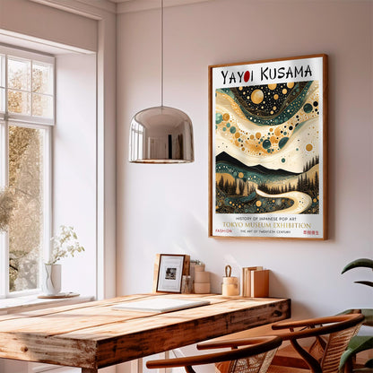 Yayoi Kusama Japanese Forest WALL ART PRINT Picture Poster