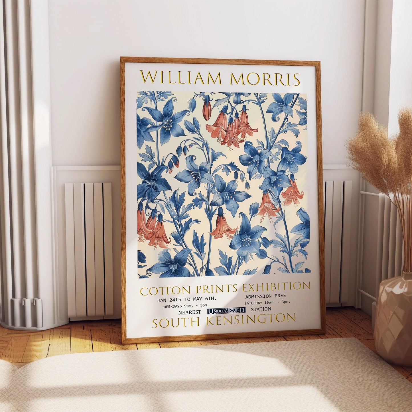 William Morris Print – Vintage Floral Art | Botanical Wall Art, Elegant Home Decor
