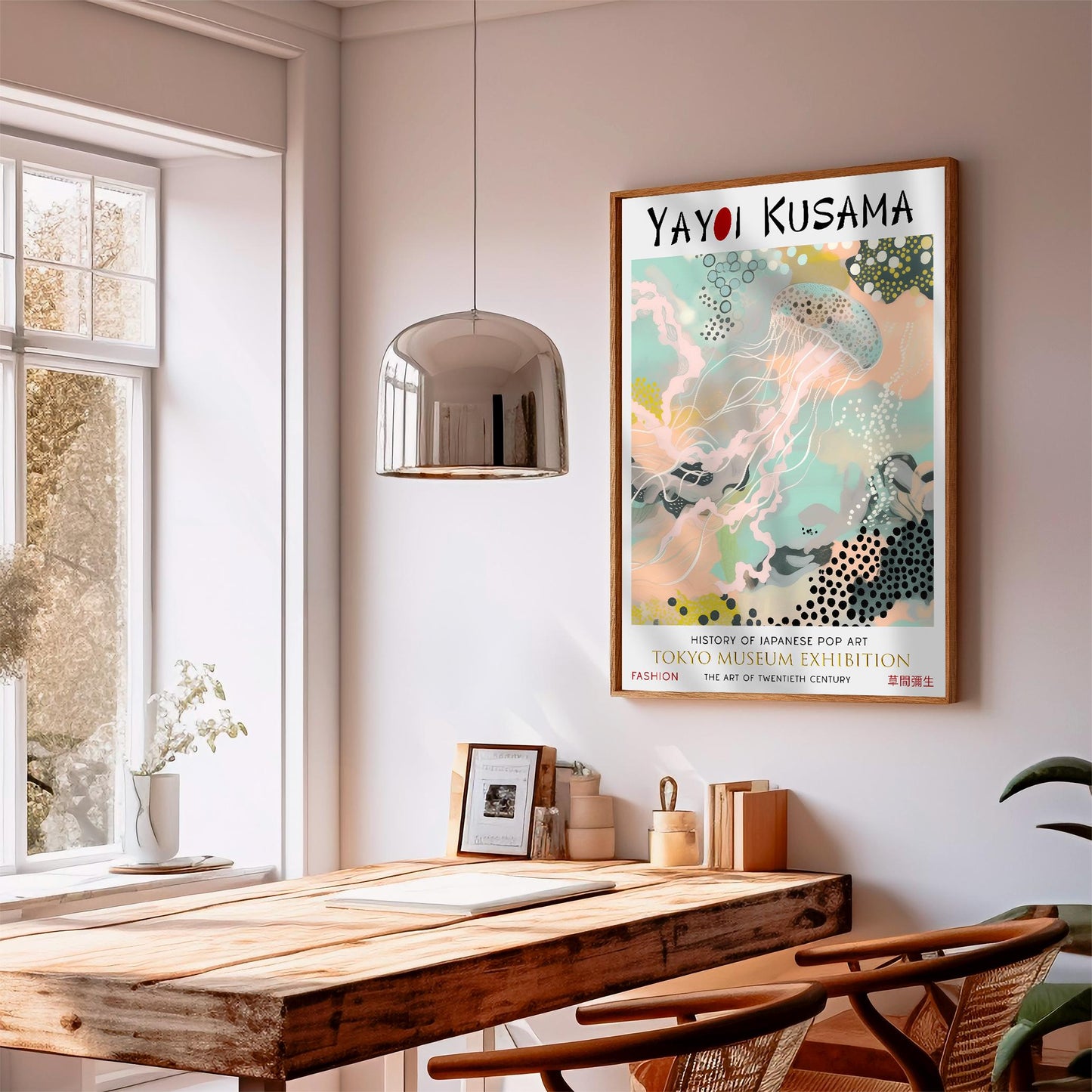 Yayoi Kusama Jellyfish WALL ART PRINT Picture Poster