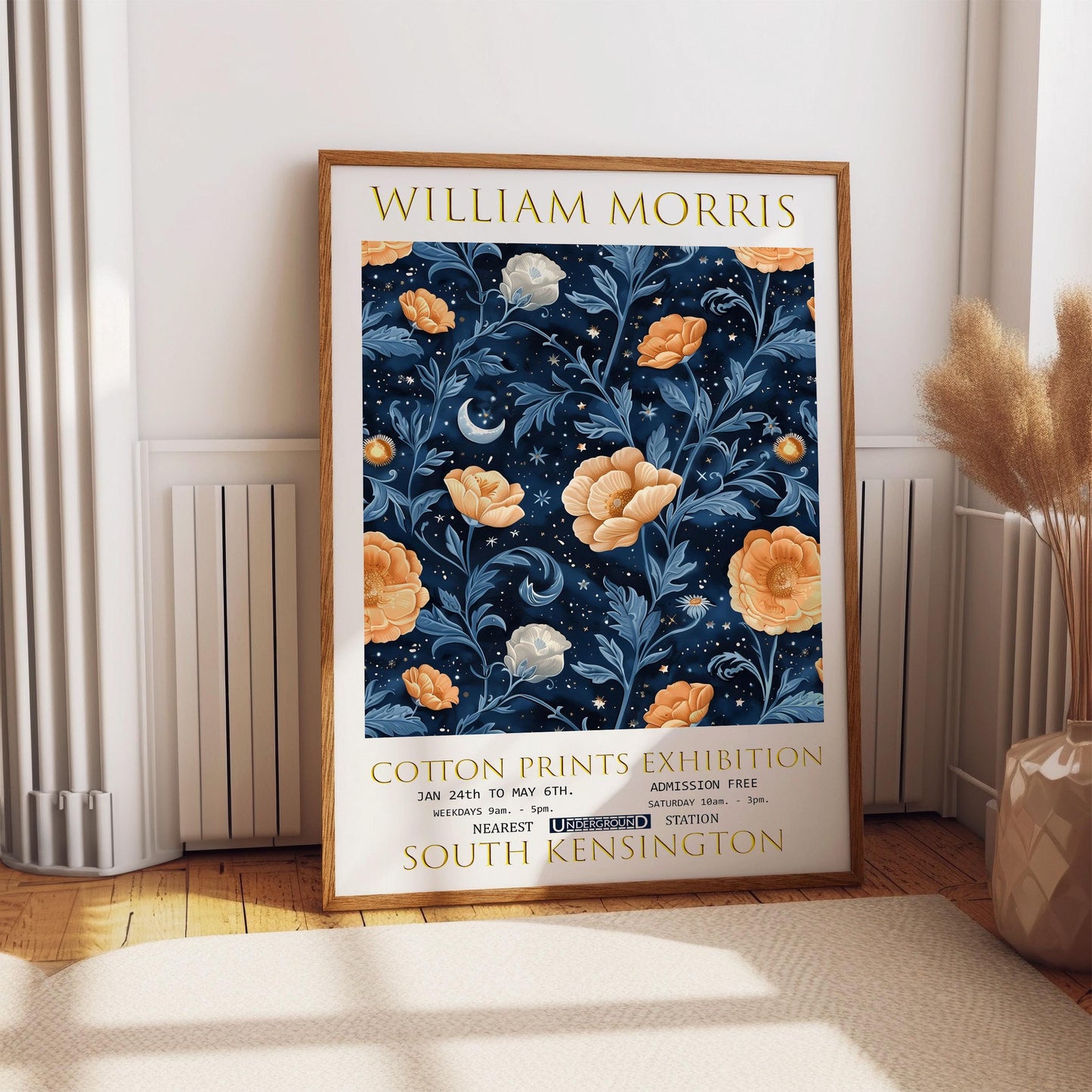 William Morris Poster – Vintage Floral Art Print | Botanical Wall Decor