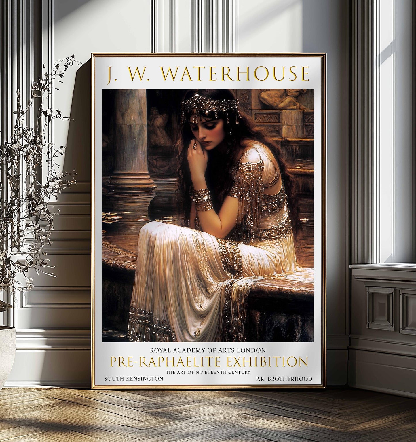 John William Waterhouse Salome Art Print: Pre-Raphaelite Vintage Poster