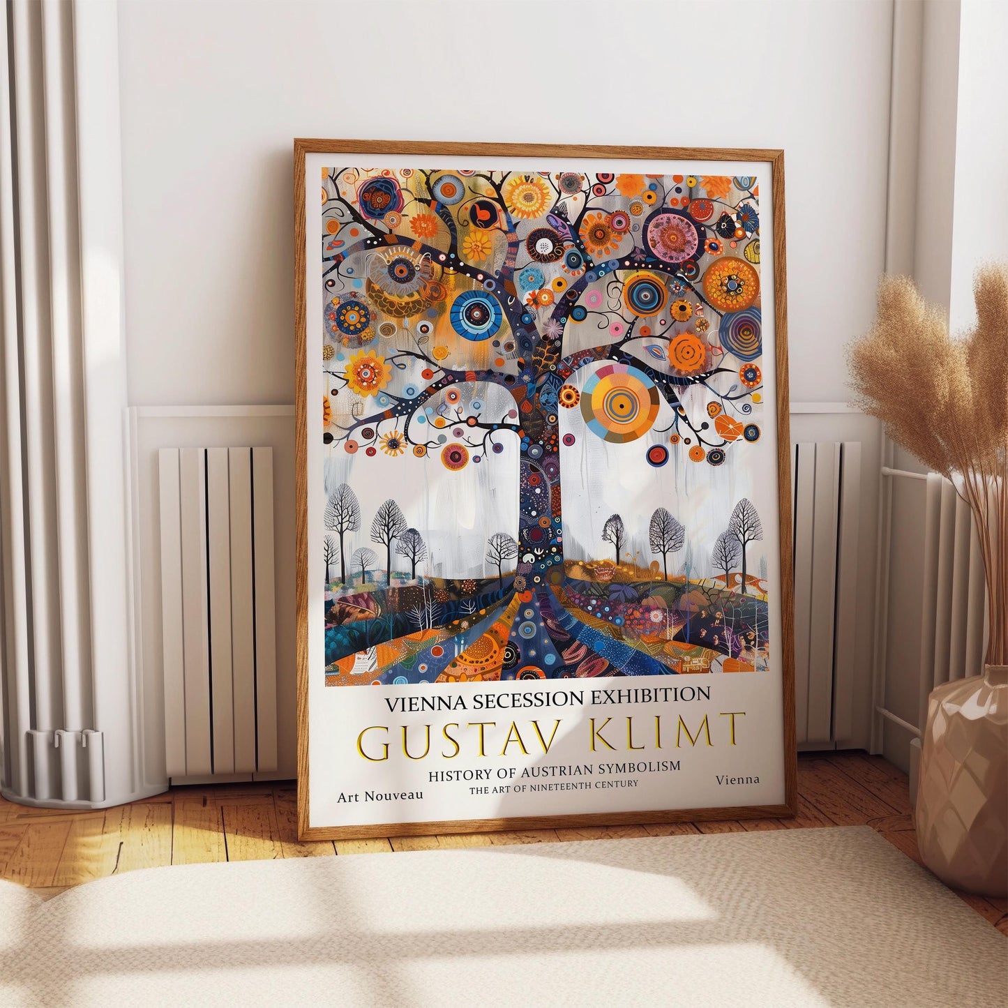 Gustav Klimt Art Print - Tree of Life Vintage Art Nouveau Poster | Premium Paper