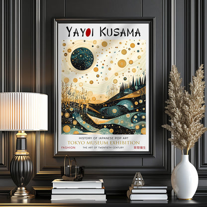 Japanese Yayoi Kusama WALL ART PRINT Picture Poster