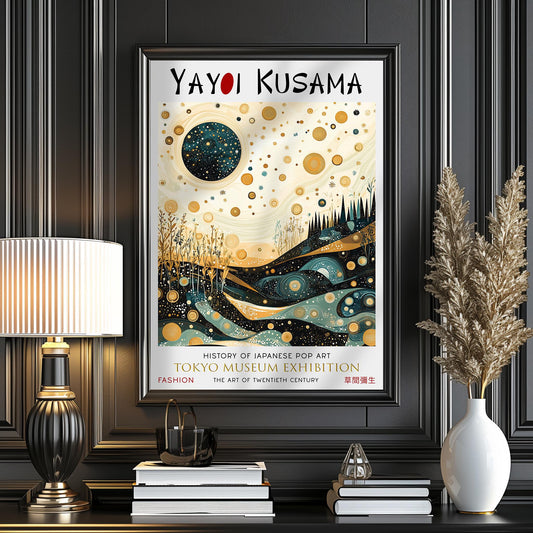 Japanese Yayoi Kusama WALL ART PRINT Picture Poster
