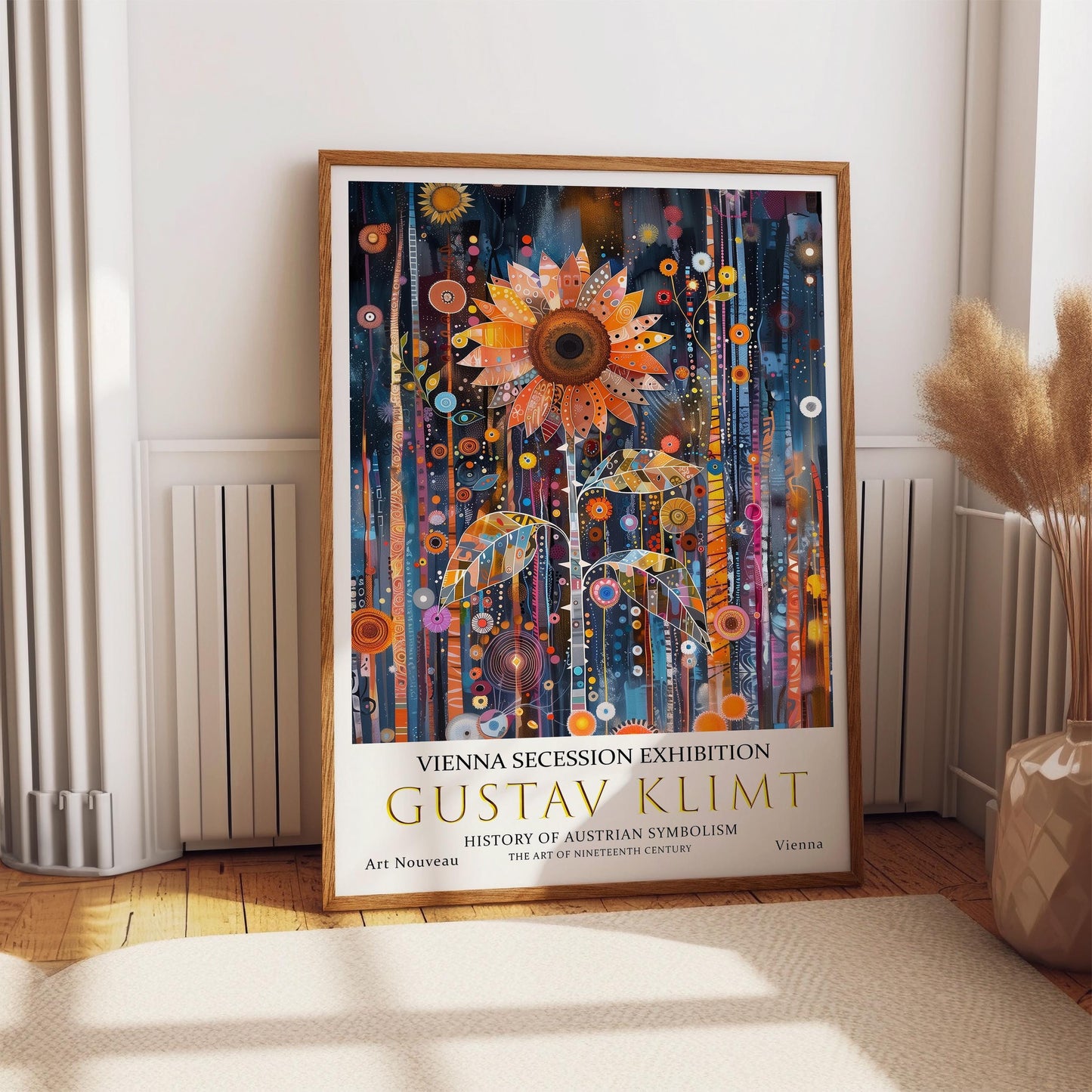 Gustav Klimt Print – Art Nouveau Poster | Vintage Floral Wall Art