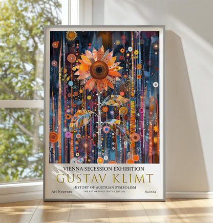 Gustav Klimt Print – Art Nouveau Poster | Vintage Floral Wall Art