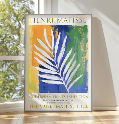 Henri Matisse Exhibition Poster: Fauvism Botanical Art Print