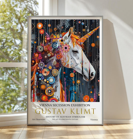 Gustav Klimt Print - Art Nouveau Poster | Vintage Gold Leaf Artwork, Elegant Wall Decor