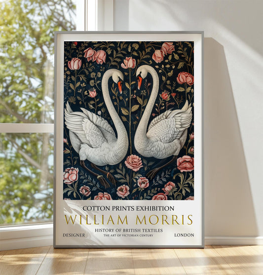 William Morris Wall Art – Vintage Floral Print | Victorian Botanical Decor