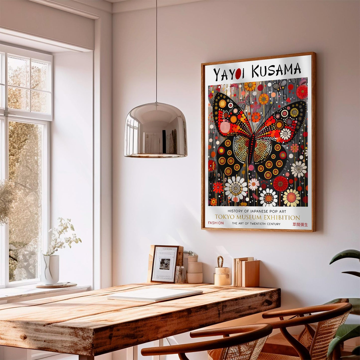 Tokyo Museum Exhibition Butterfly WALL ART PRINT Picture Poster