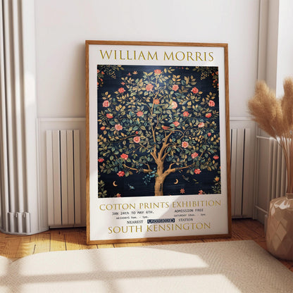 William Morris Art Print – Vintage Floral Print | Tree of Life Poster on Premium Paper