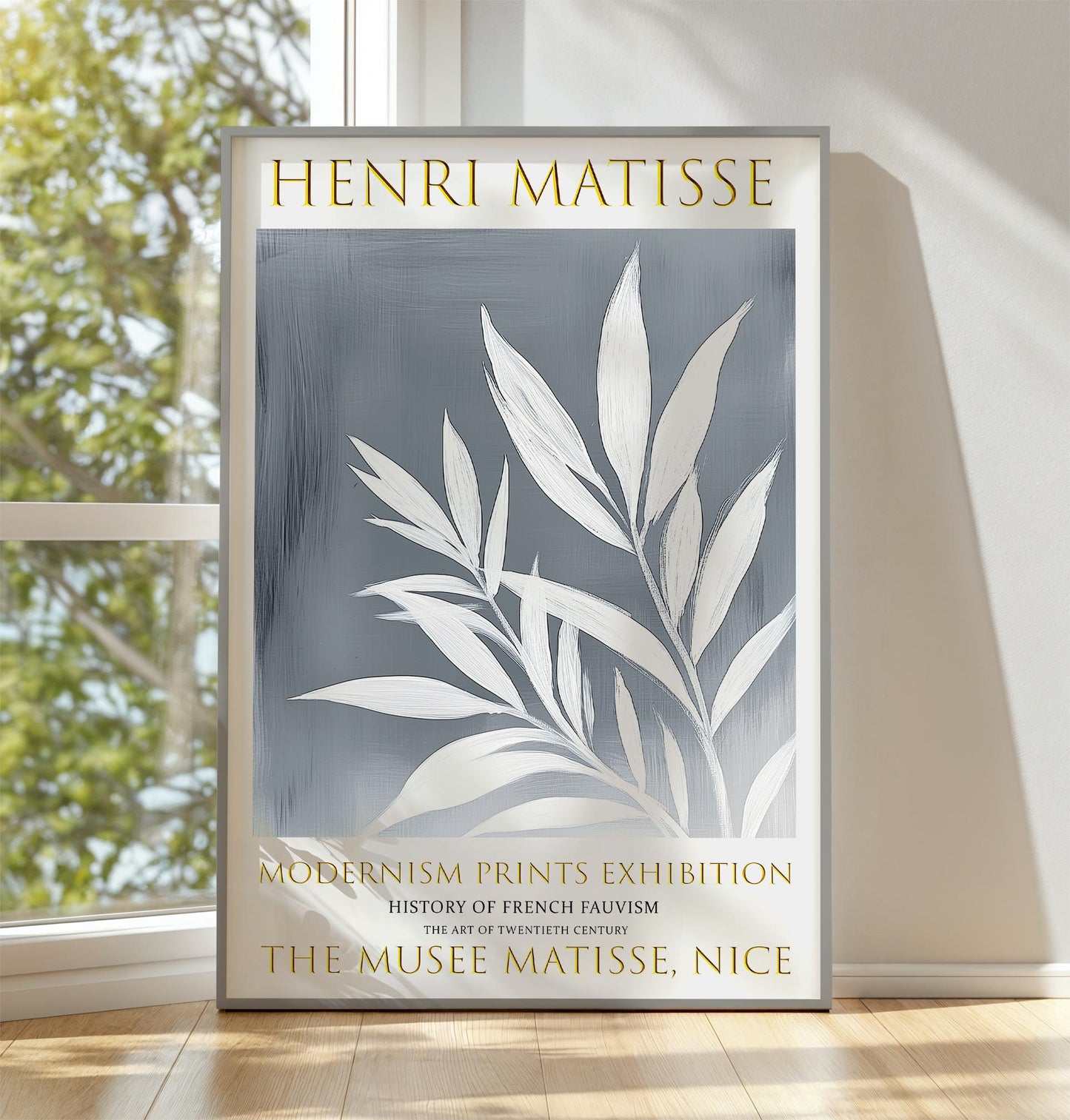 Henri Matisse Leaves Art Print: Fauvist Exhibition Poster