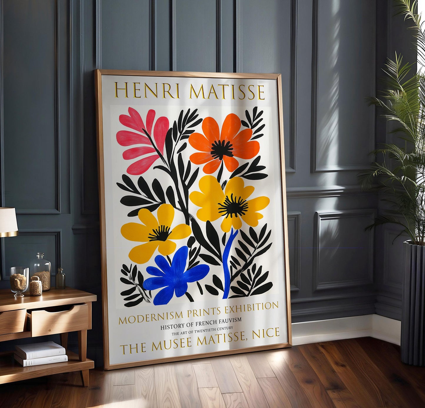 Print: Henri Matisse Flowers, Fauvism Floral Wall Art